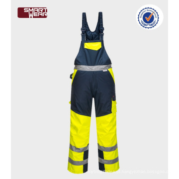 Profissional funcional durável hi vis reflexivo inverno trabalho ppe equipamentos de segurança calças